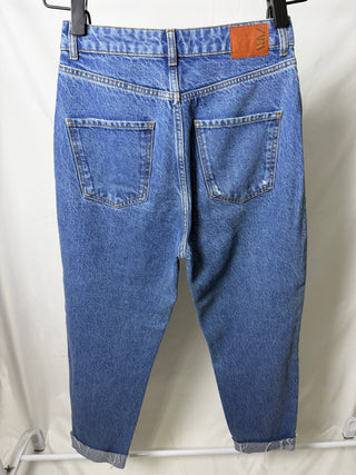 Ripped Mom Denim Jeans