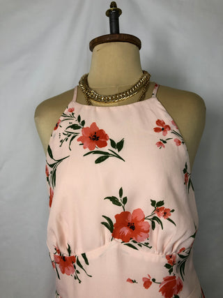 Halter Floral Dress