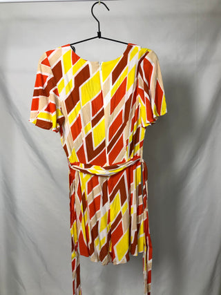 Sunset Geo Romper
