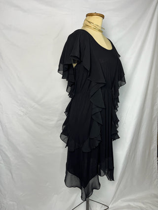 Ruffle Flutter Dress