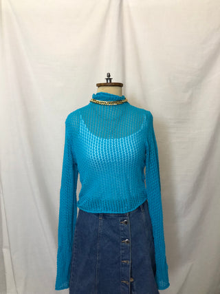 Knitted See Through Top