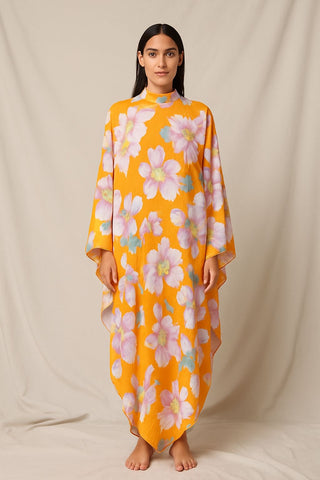 Floral Abaya Dress