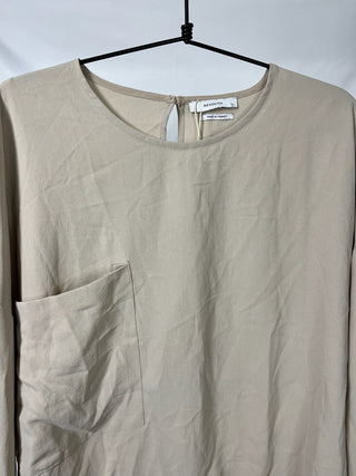 Relaxed Pocket Blouse