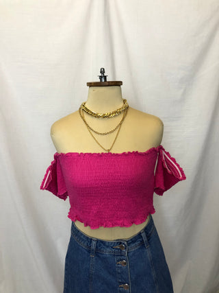 Smocked Off Shoulder