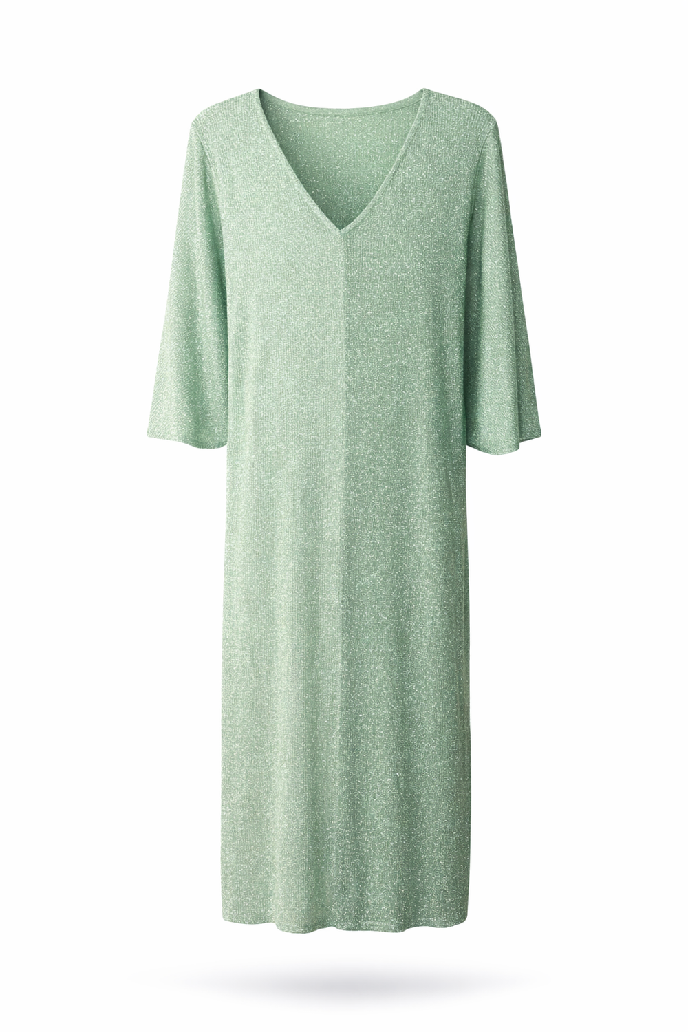 Two-Tone Sage Dress