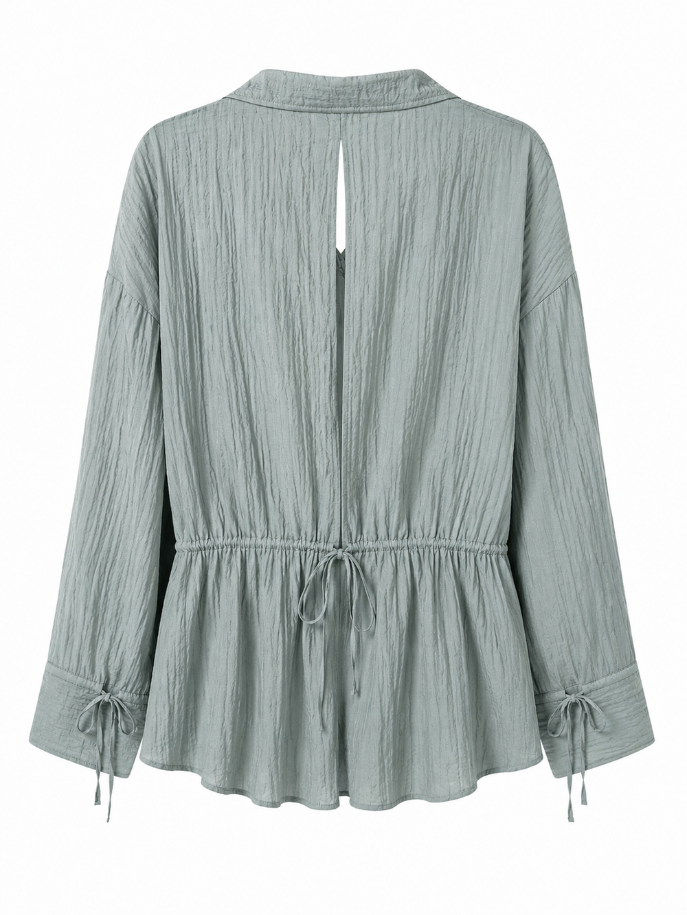 Open-Back Collared Chemise