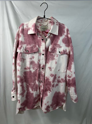 Blush Tie Dye Jacket