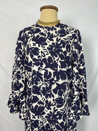 Navy Bloom Dress