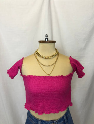 Smocked Off Shoulder