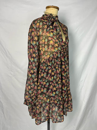 Chiffon Floral Dress