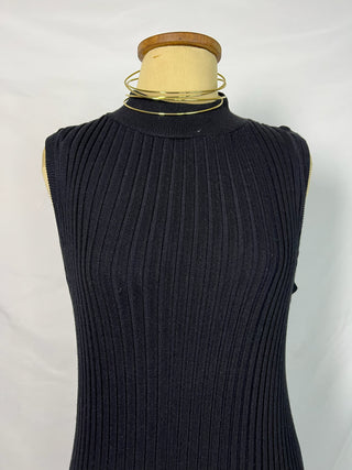 Sleek Ribbed Dress