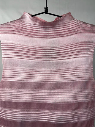 Metallic Mock Neck Top