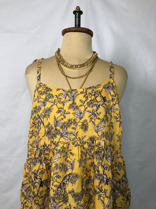 Floral Flowy Tank Top Blouse