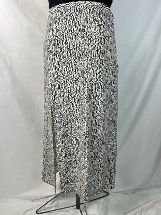 Zebra Slit Skirt