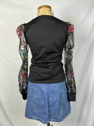 Romantic Floral Blouse