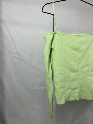 Minty Off-Shoulder Top