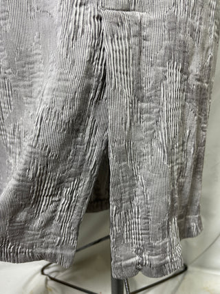 Textured Straight Skirt