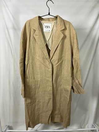 Linen Longline Blazer