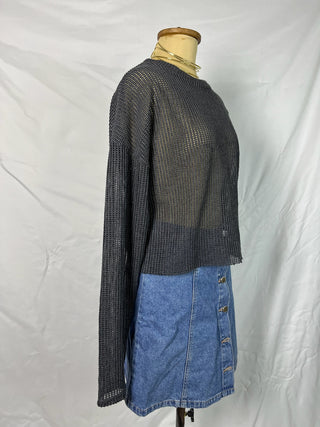Sheer Knit Top