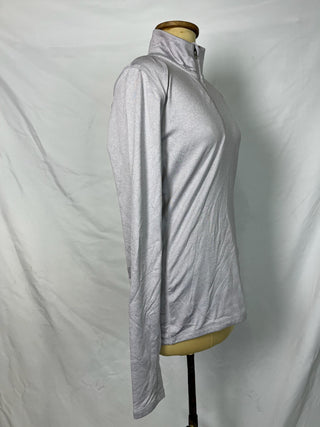 Silver Energy Half-Zip Top