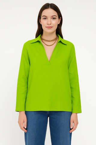 Loose Collared Blouse