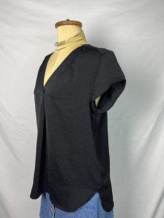 Deep V Blouse