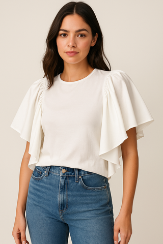 Angel Sleeve Blouse