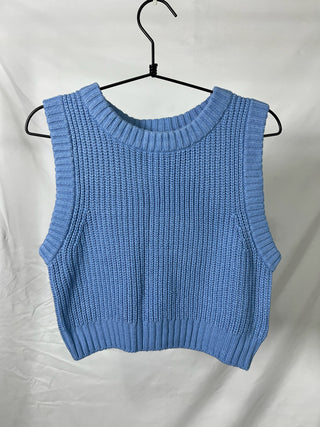 Sky Vested Pullover