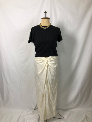 Silky Ball-Gown Skirt