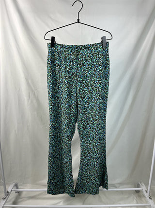 Midnight Bloom Flare Pants