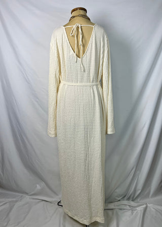 Creamy Textured Dress