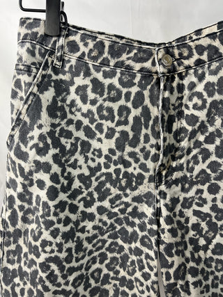 Leopard Bermuda Shorts