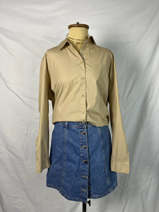Desert Neutral Oversized Shirt