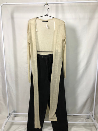 Black Fabric Pants