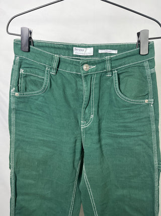 Emerald Straight Cargo Jeans