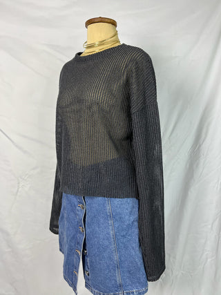 Sheer Knit Top