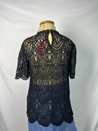 Lace Sheer Blouse