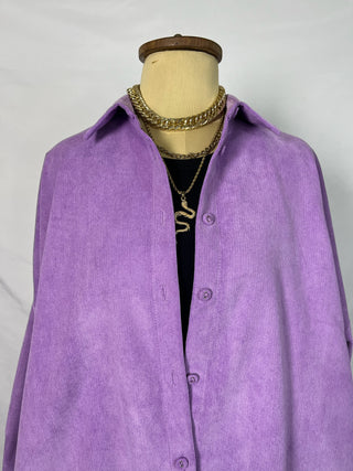 Lilac Slouch Shirt