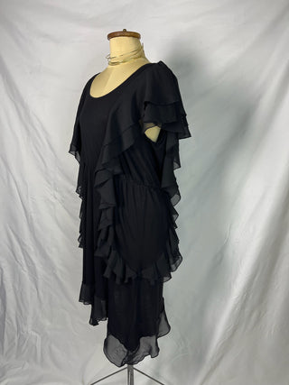 Ruffle Flutter Dress