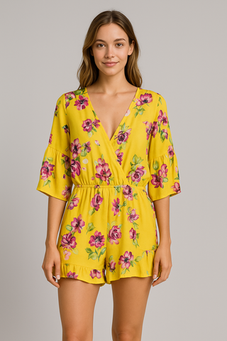 Sunshine Bloom Romper