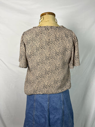 Flirty Leopard Blouse