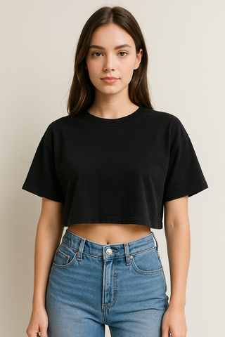 Essential Cropped Tee