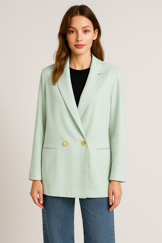Double-Breasted Blazer