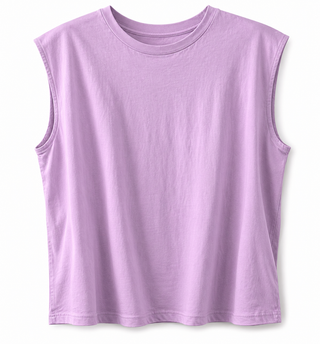 Lavendar Muscle Tee
