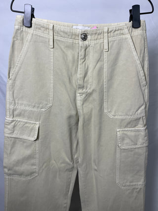 Beige Cargo Pants