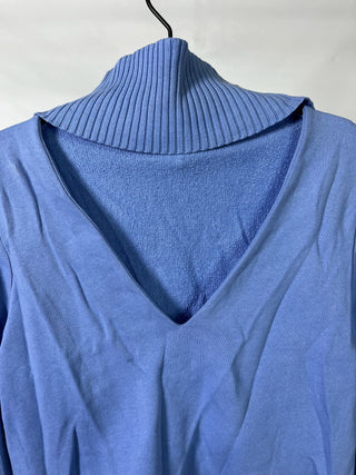 Cut-Out Turtle Sweater