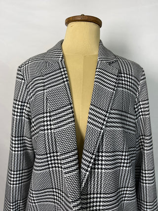City Chic Plaid Blazer
