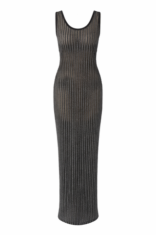 Low Back Mesh Dress