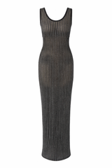 Low Back Mesh Dress