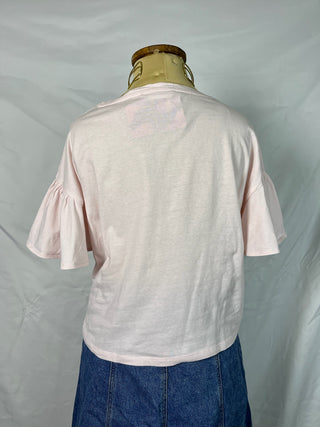 Ruffle Sleeve Tee
